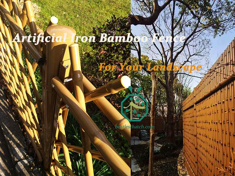 Iron Bamboo Stick for Resort Hotel Decoration
