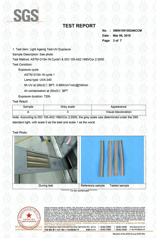 Synthetic makuti thatch roof fireproof fire rated and UV Exporesure test report as per UL 94-2013
