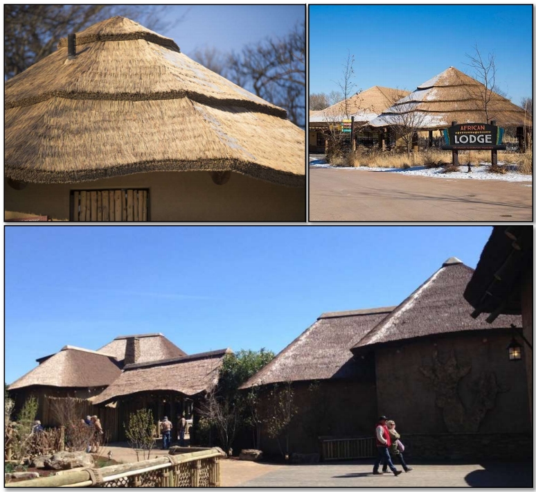 Synthetic Reed Thatch Roof