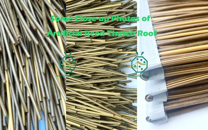 Plastic Reed Thatch Roof