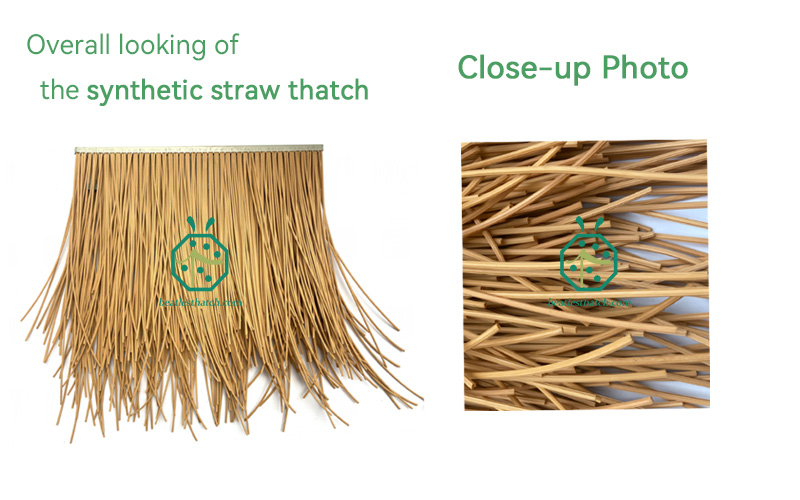 Artificial Straw Thatch Tiles