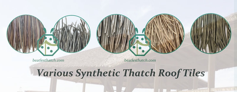 Imitation UV-proof Reed thatch roof