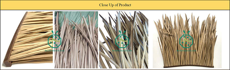 UV-proof Reed thatch roof materials