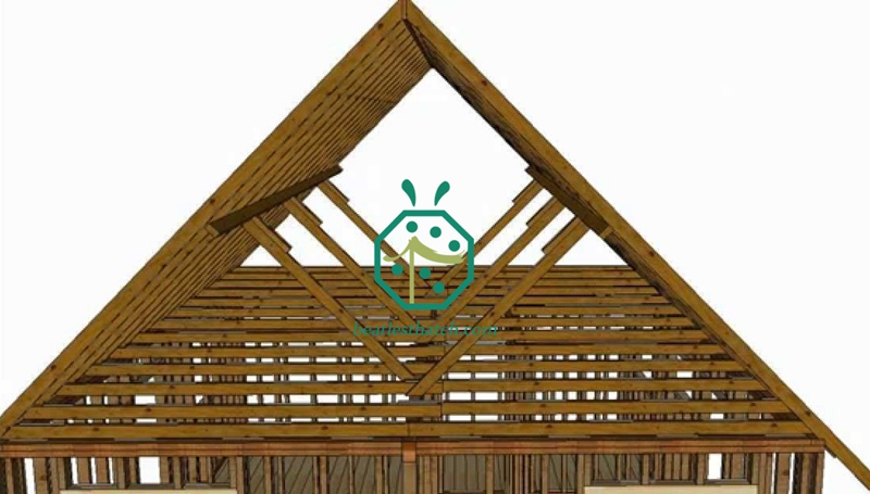 Synthetic reed thatch roofing