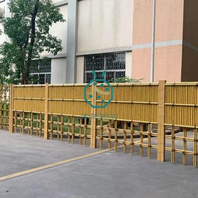 Garden Water Pool Fencing Simulated Bamboo Tube