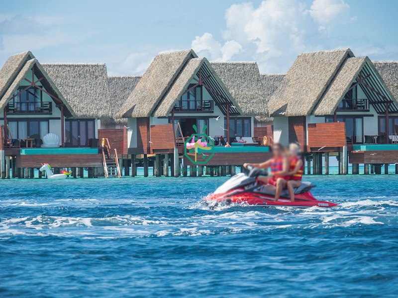 Enhance Your Resort's Charm with High-Quality Synthetic Thatch Roofing