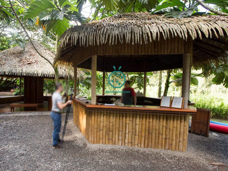 Why Artificial Palm Thatch Roof Becomes Popular Choice for Modern Tiki Hut Restaurant?
